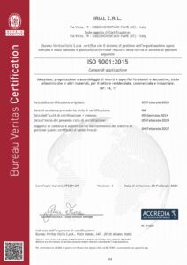 Irial Srl ISO 9001